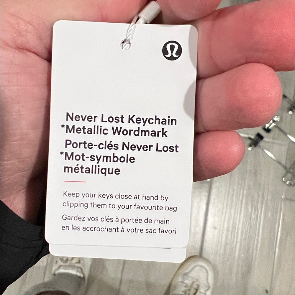 Lululemon Athletica Fuchsia Key Holder - Picture 5 of 5
